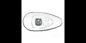 Plaquettes silicones Symetrique systeme Vis, type fin 15,0 mm