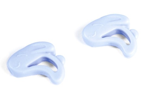 Embouts auriculaires antidérapants Megalock pour enfants 5,5 x 3,0 mm bleu 20 pièces