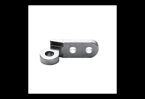 Charnières à rivets, partie fixée sur la monture, oeil pur, ouverture 1,2 mm