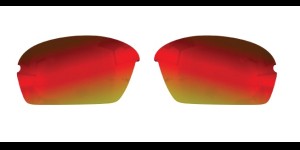 Reserve lens Progear Sportshades Racer rood verspiegeld per paar