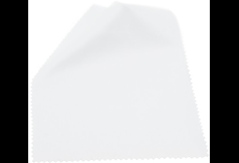 Chiffons en microfibres - 10 x 15 - Blanc - Qualité optisoft easy Standard