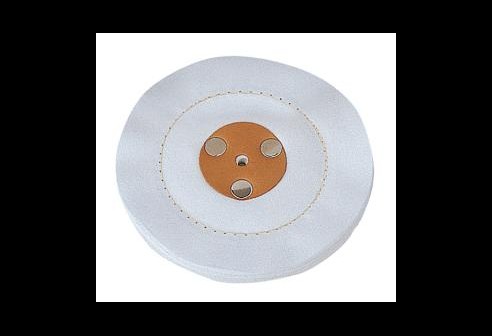 Brosse circulaire en coton écru