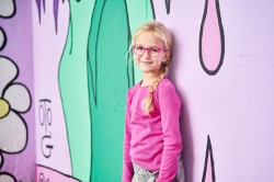 Juno rose transparent/fuchsia, taille 43