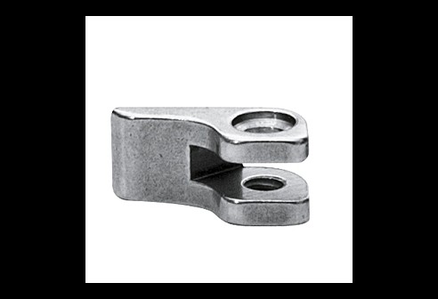 Charnières à braser, partie fixée sur la monture côte gauche, yeux double, ouverture 1,0 mm
