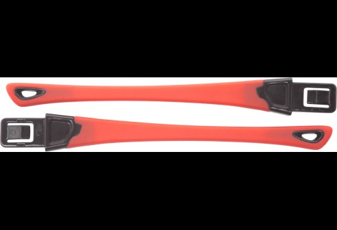 Réserve branches Leader ProX brillant noir/rouge longueur 135 mm