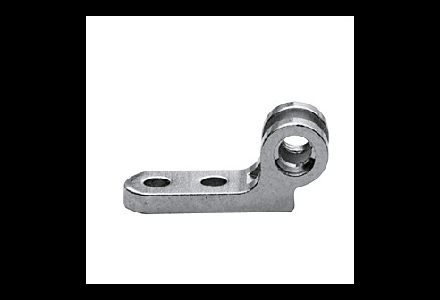 Charnières à rivets, partie fixée sur la branche côte gauche, yeux double, ouverture 0,9 mm