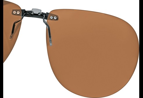 Shoptic Clips, système emboîtable Marron