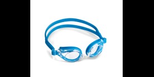 Shoptic Lunettes de natation avec verres plans – montés - Bleu