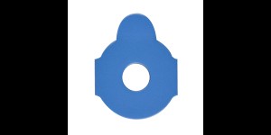 Pastilles adhésives pour verres standard, Type Universel, Ø 18 mm, Épaisseur: 0,9 mm