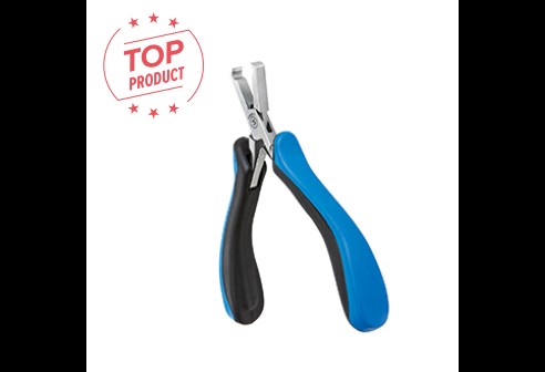 Pince coupante frontale spéciale accroches plastiques - avec poignée en plastique