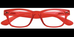 Lunettes de lecture Woody rouge