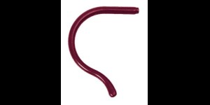 Embouts de sport en silicone, enfants: longueur 75 mm, bordeaux