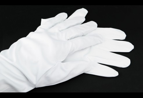 Gant Micro - blanc - moyen - une paire