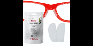 Setex plaquettes nasales antidérapantes standard 1.0mm transparentes 5 paires