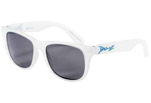 JBanz Chameleon lunettes de soleil blanc- bleu, 4-10 ans