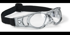 Lunettes de sport transparent, grand