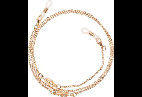 Chaînes de lunettes Verona or 3 pièces