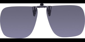 Cintre polarisation pliable couleur gris taille 65 x56 mm attache métallique mince