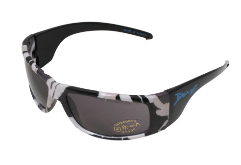 JuniorBanz lunettes de soleil camouflage gris 4-10 ans