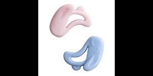 Embouts auriculaires antidérapants Megalock pour enfants 5,5 x 3,0 mm 5 paires bleu 5 paires rose