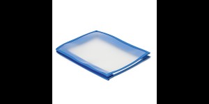 Pochettes de commandes format A6 bleu
