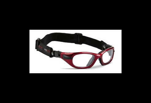Progear Lunettes de sport - S - Metallic Red - avec bandeau