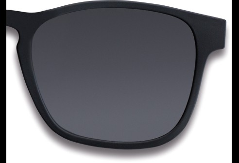 Clips polarisants rabattables et à emboiter noir teinte gris 85-90%