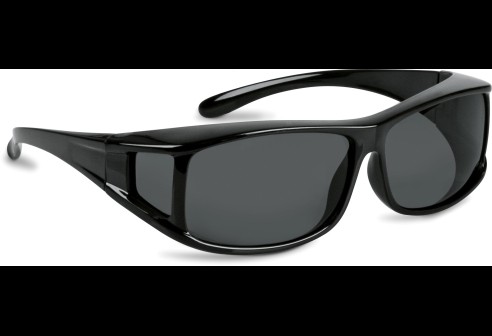 Shoptic Lunettes superposables, petites – rectangulaire- Noir