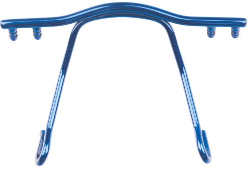 Pont nasal pour lunettes percées avec cavaliers, Bleu