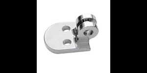 Charnières à rivets, yeux double, partie fixée sur la monture côte droit <0.8 mm