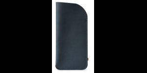 PIM bleu nuit - Étui - Fabriqué à partir de déchets de cuir recyclés.