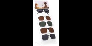 Assortiment de clips polarisation 9325 avec présentoir
