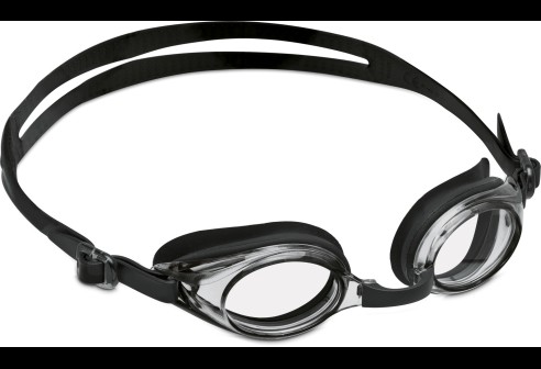 Lunettes de natation – pour verres correcteurs à monter, noir