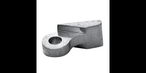 Charnières à braser, partie fixée sur la branche, oeil pur, ouverture 1,2 mm