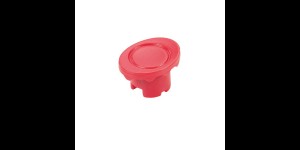 Bloc de fixation NIDEK Mini-Cup, jusqu’à une base 6, Rouge (verre gauche)