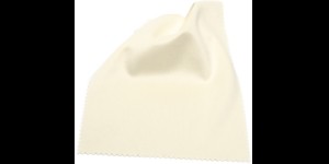 Chiffons en microfibres - 15 x 18 - Ivoire - Qualité optilux Premium
