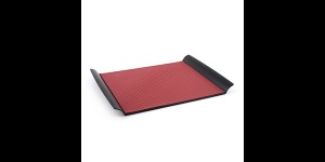 Tablette de présentation noir bordeaux
