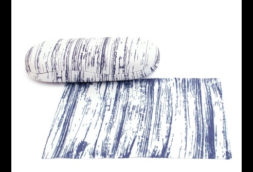 Etui Blue Shabby de Microfibre par 5 pièces