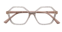 Lux Glitter nude/caramel, taille 44
