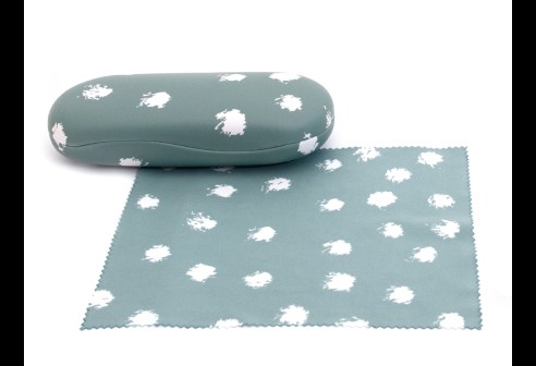 Etui Splash Jade de Microfibre par 5 pièces