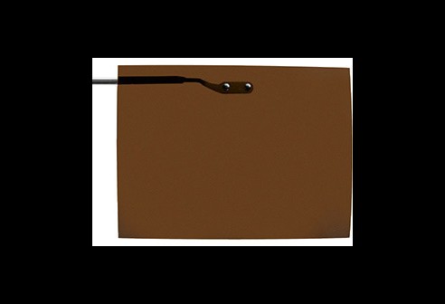 Shoptic Clips «Flip up» marron – rabattable, particulièrement fins noir taille L