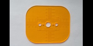 Gabarits bruts de Horka, transparent, 140 pièces