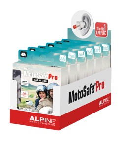 Bouchons d´oreille Alpine MotoSafe (achat minimum: 6 pièces)