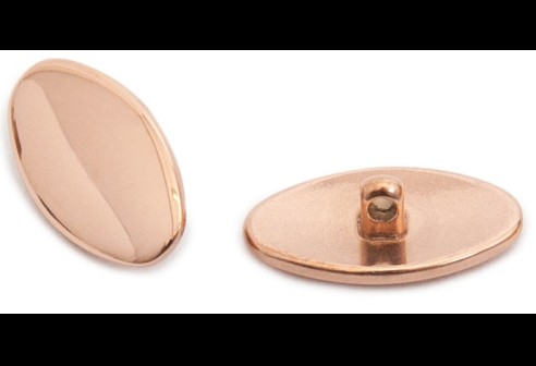 Plaquettes, hypoallegiques, titane, systeme Vis 13,0 mm Or rose 4 pièces