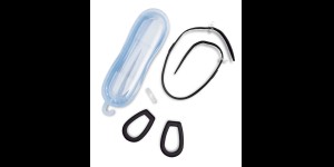 Shoptic Lunettes de natation - Noir – comme kit d’assemblage