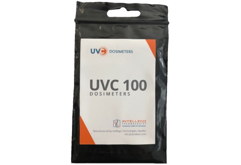 UVC 100 Dosimeter - Style 100-Tri card