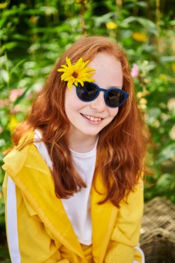 Lou bleu foncé/jean bleu clair, taille 45