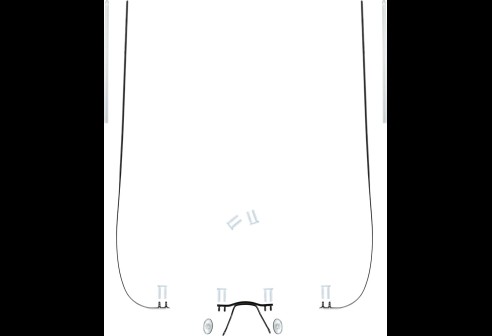 Assortiment de branches monobloc noir
