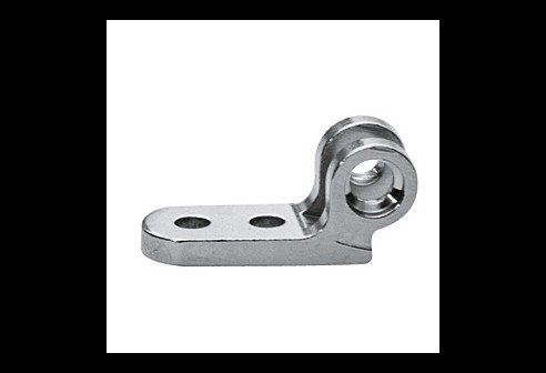 Charnières à rivets, partie fixée sur la branche côte right, yeux double, ouverture 0,9 mm