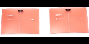 Shoptic Verres de rechange rouge pour Clips «Flip up» taille L